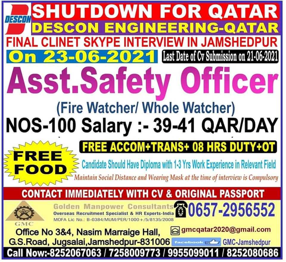 Safety engineer jobs in qatar 2013