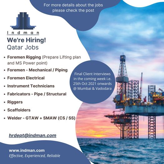 Qatar job hiring 2021 - Client interview